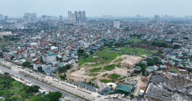 Cận cảnh khu đất dự kiến xây nhà tang lễ có tháp đôi tưởng niệm 13 tầng ở Hà Nội