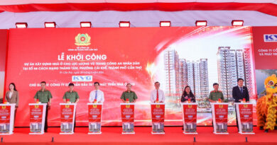 Khởi công khu nhà ở hơn 1.800 tỷ đồng cho lực lượng công an ở Cần Thơ